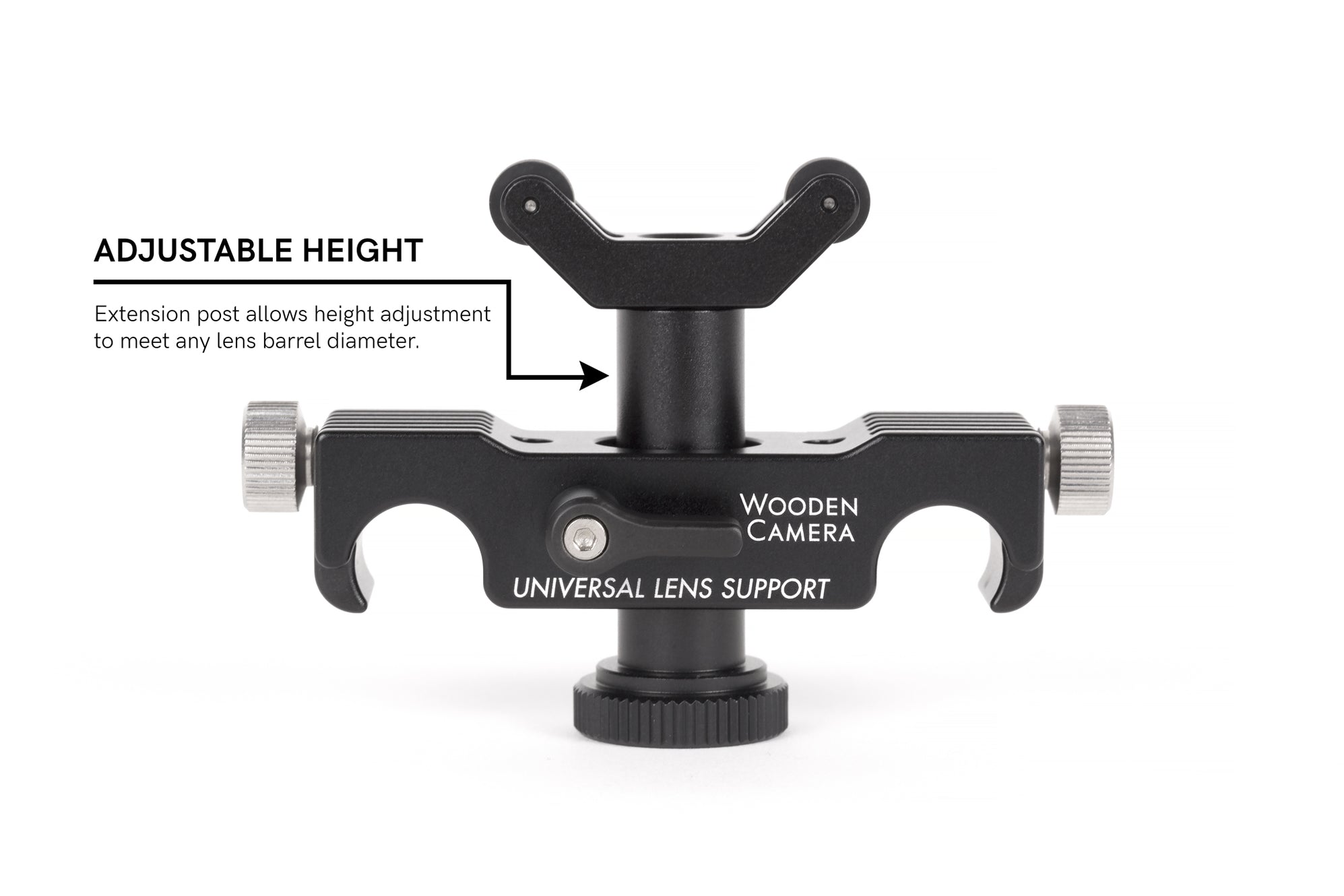 Universal Lens Support (15mm LW) — Wooden Camera