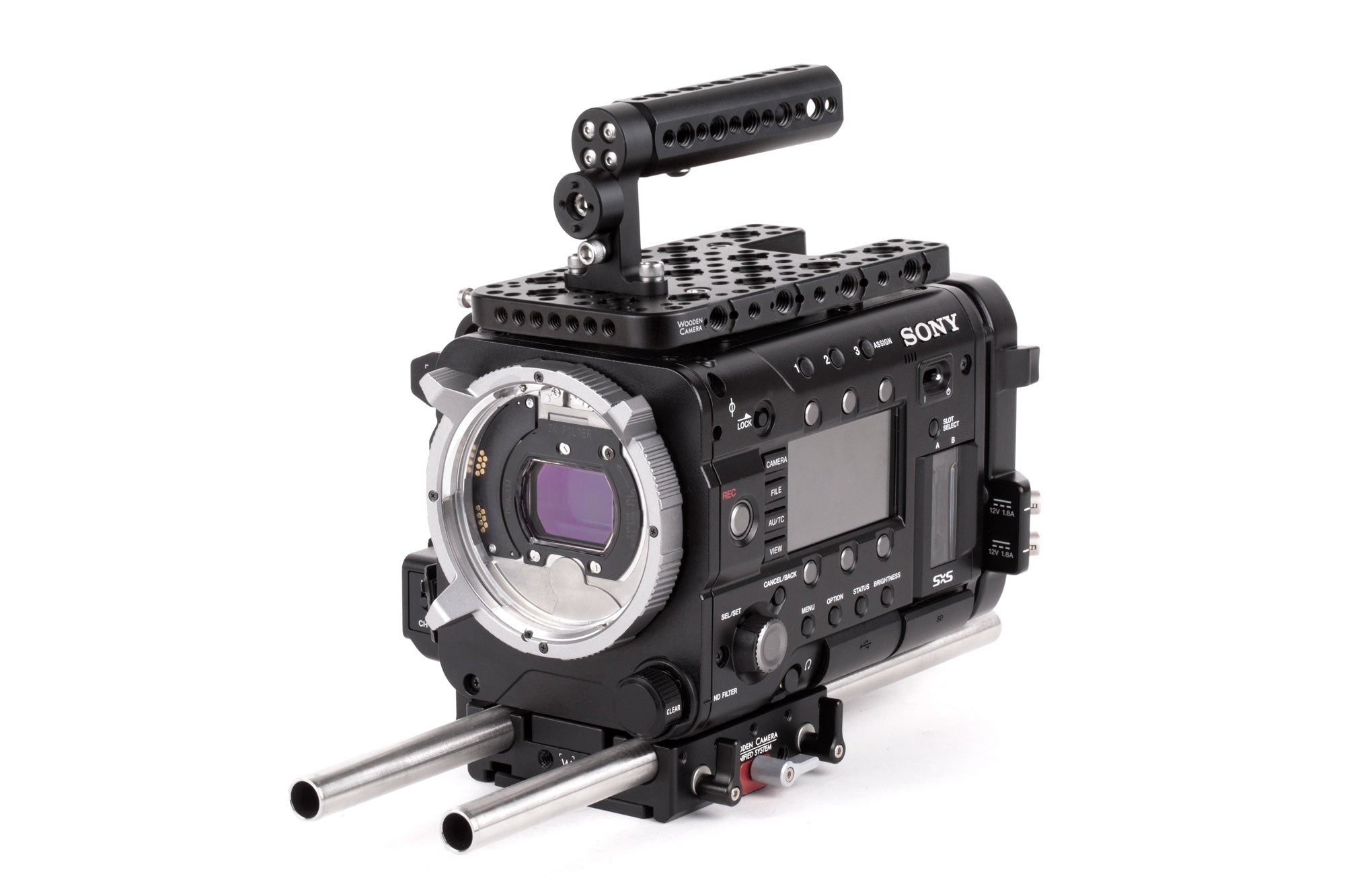 ソニー　ハンディーカム　CCD-TRV101　アクセサリー　ACC KIT-F5 Sony F55/F5 Unified Accessory Kit (Base) – Wooden Camera