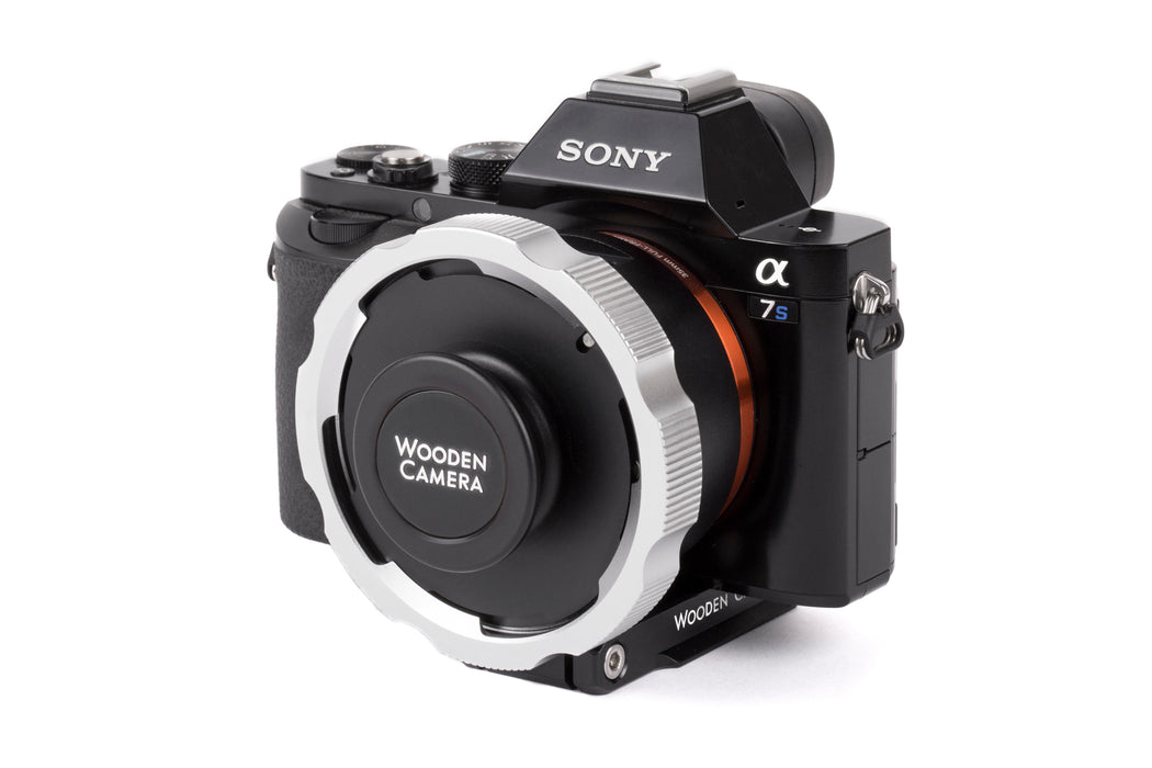 E-Mount to PL Mount Pro (Sony Alpha, FS7mkII, FX9, FX2) — Wooden