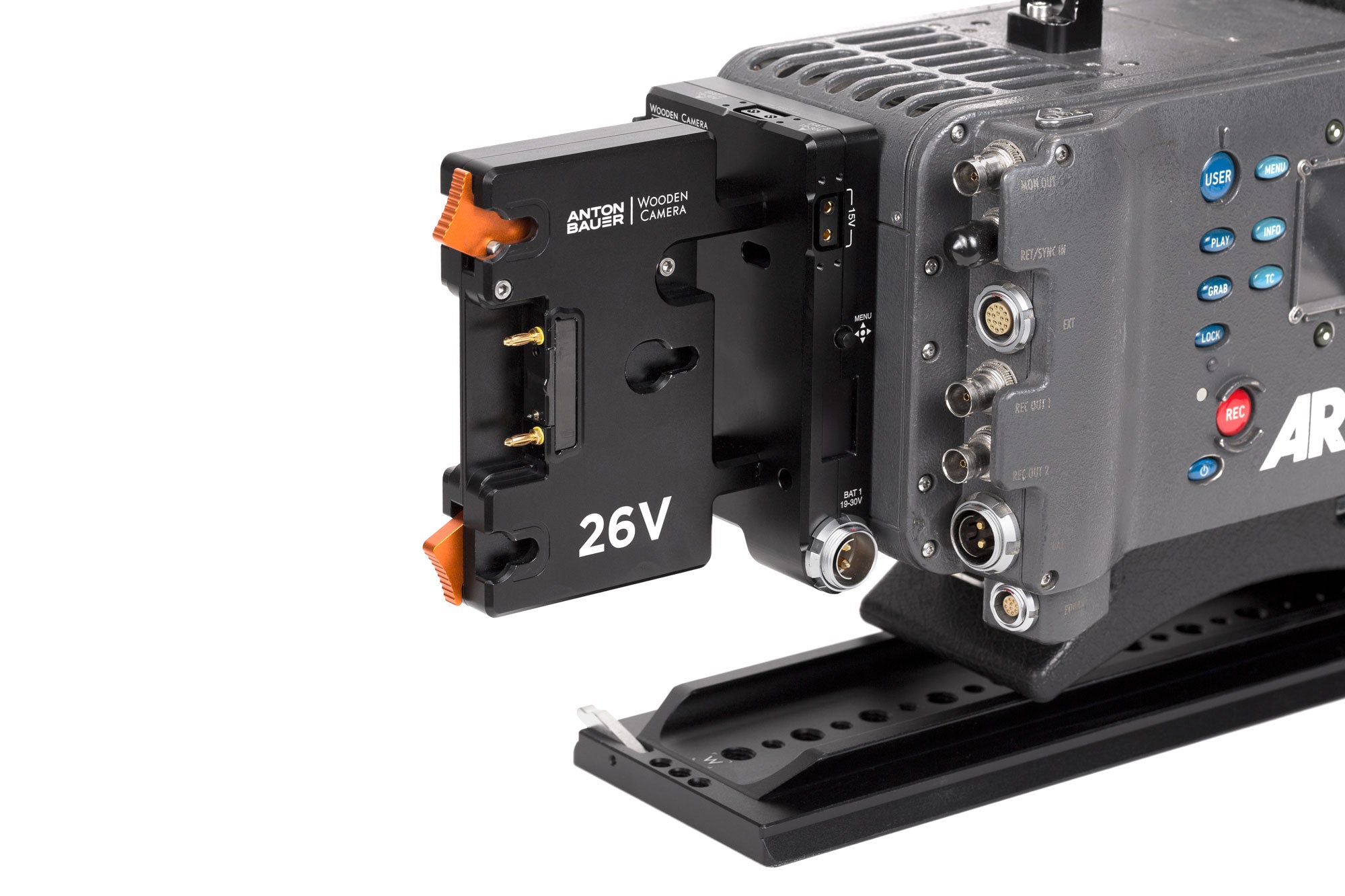 26V Sharkfin Gold Mount Plus (Alexa LF, 65, SXT) – Wooden Camera