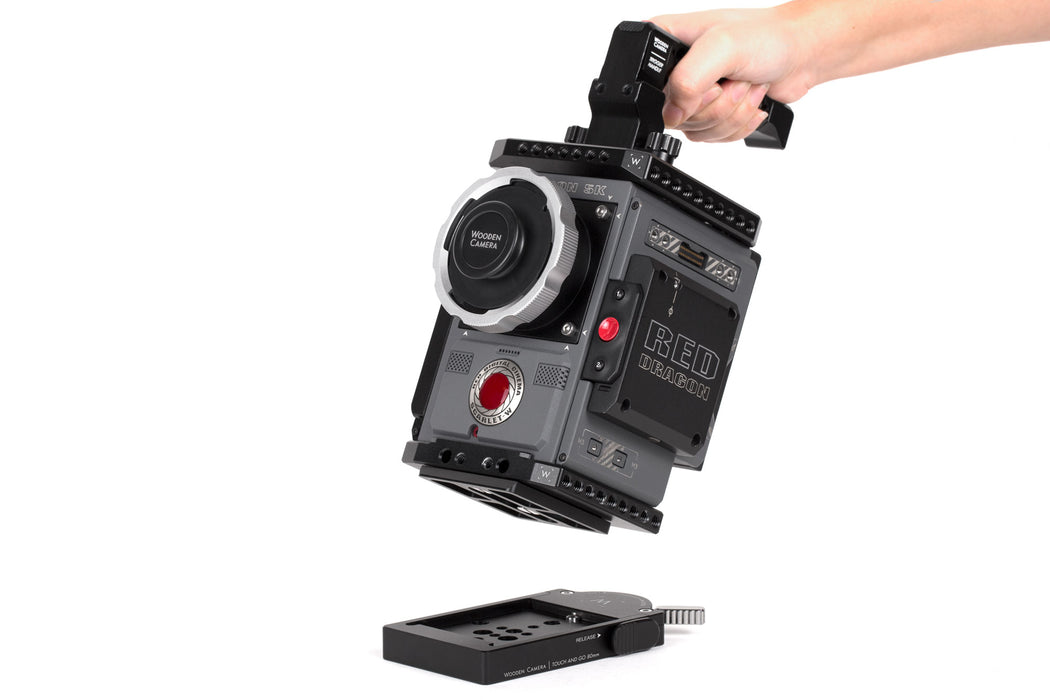 Mini Touch and Go Receiver Only (80mm Oconnor Euro, Sachtler 16, Ronford Baker Mini-RBQ Compatible)
