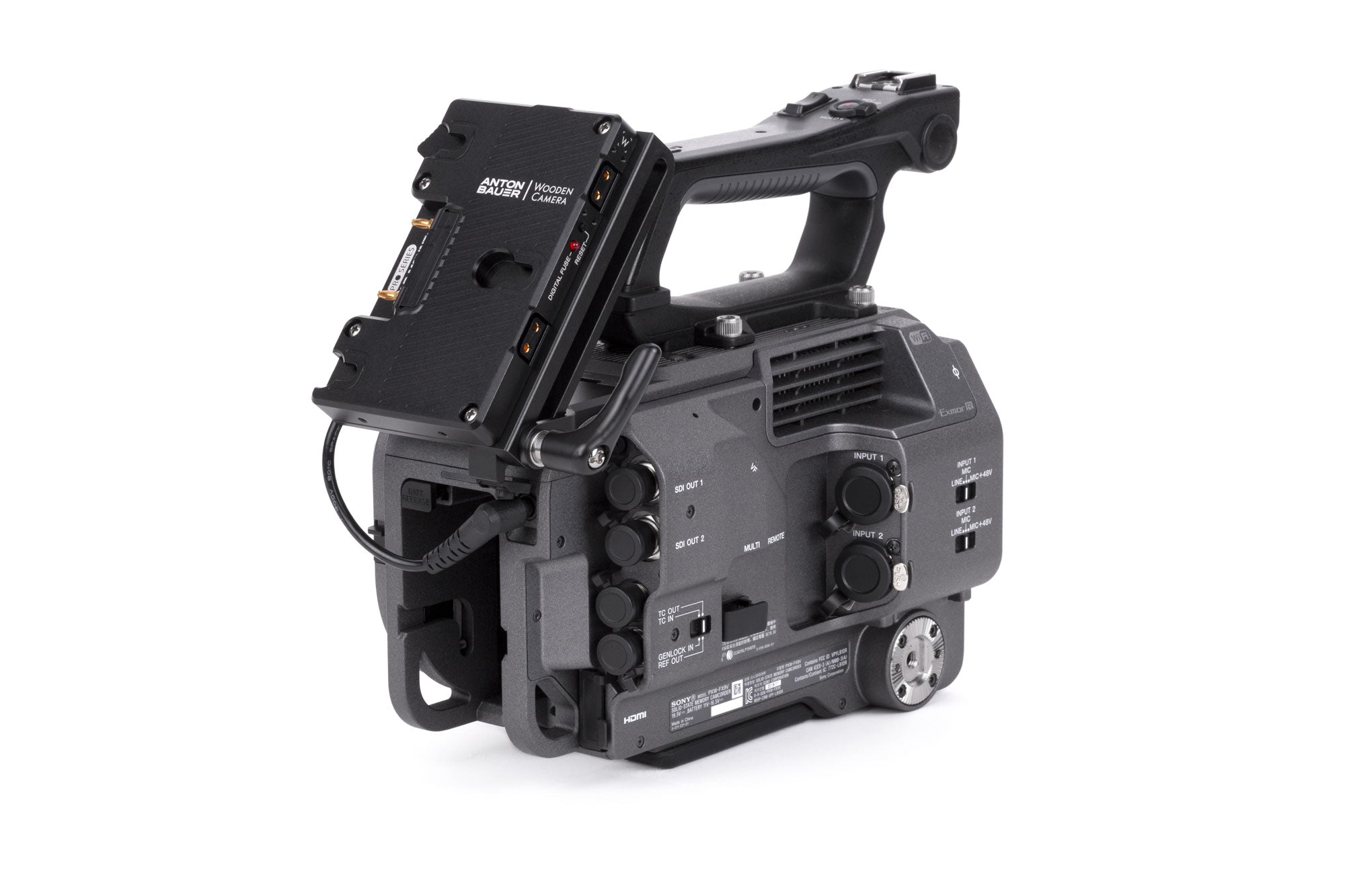 Battery Slide Pro Gold Mount (Sony FX9) – Wooden Camera