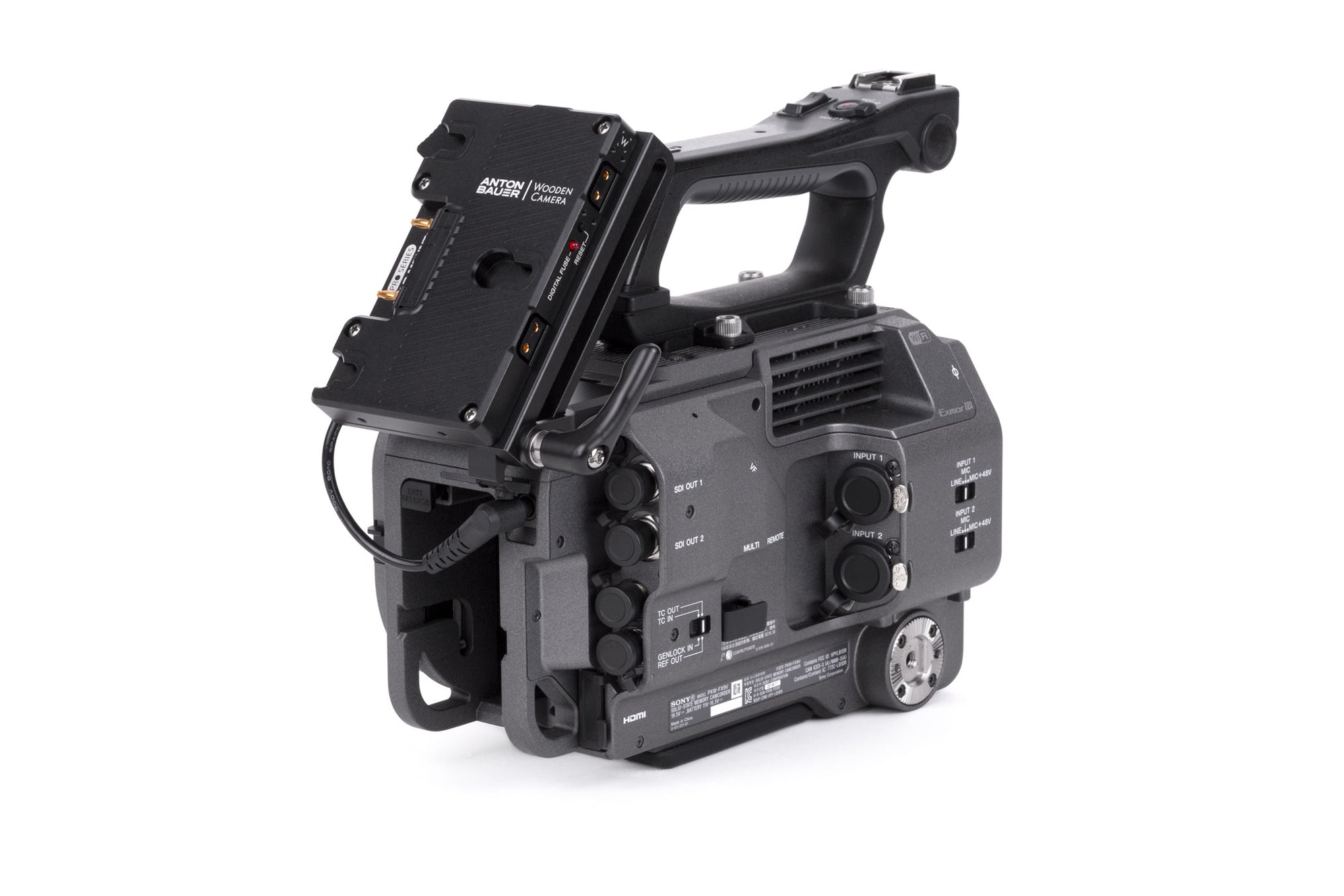 Battery Slide Pro Gold Mount (Sony FX9) — Wooden Camera