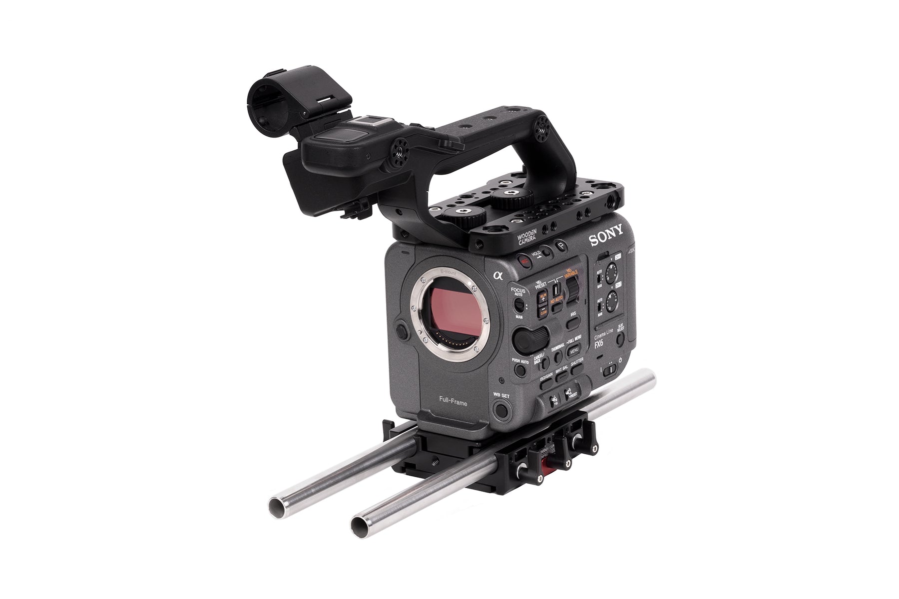 Cadre de la caméra en forme et plaque de base LWS de 15 mm pour Sony FX6