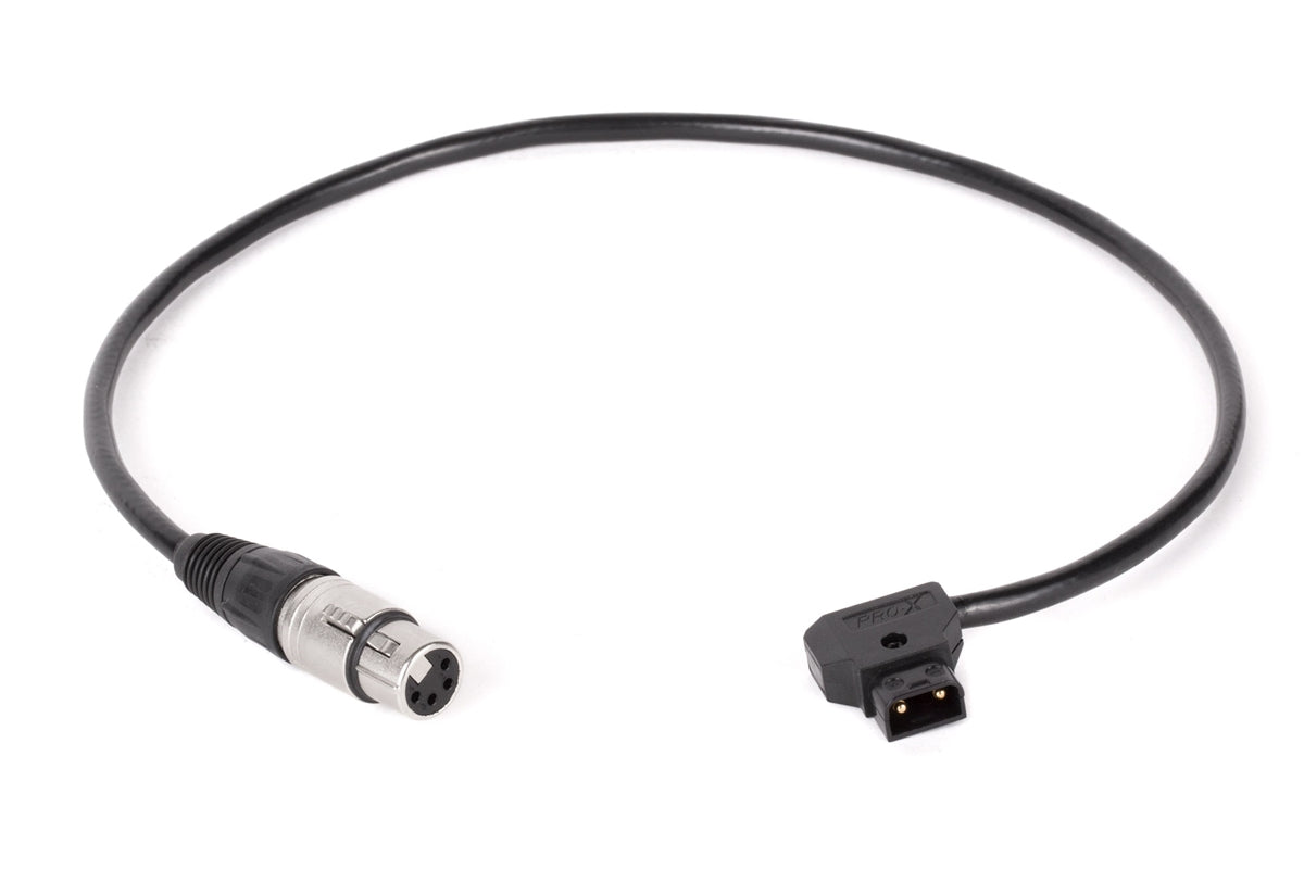 D-Tap to 4pin XLR Female Straight (20")