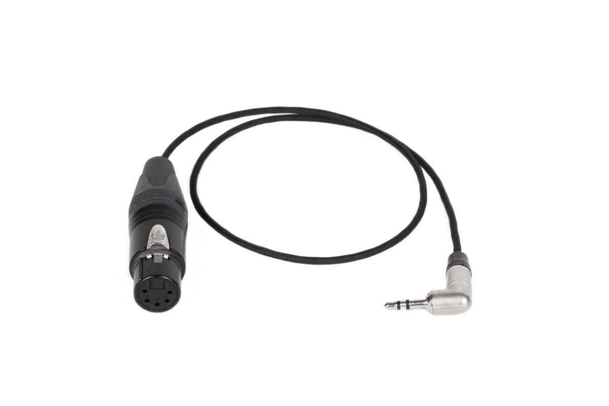 3.5mm TRS-F to XLR-M Adapter
