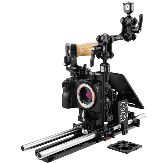 professional sony a7r and sony a7s dslr camera support kit & accessories from wooden camera