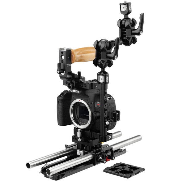 advanced canon t7i & canon t6i dslr camera accessory bundle & camera gear from wooden camera