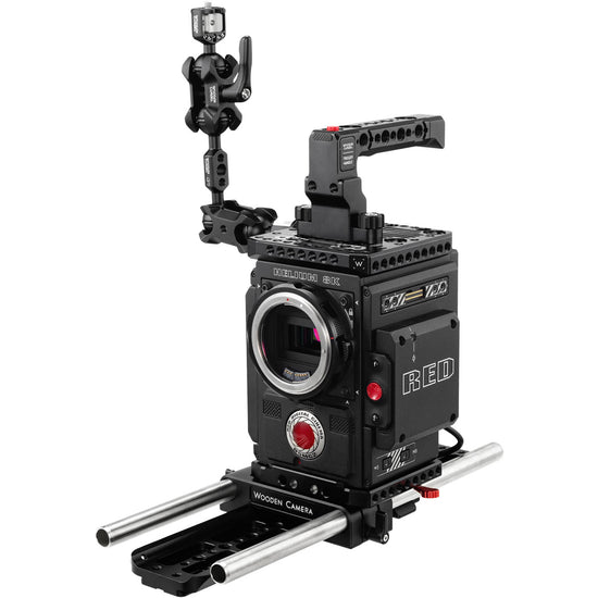 professional 15mm studio red weapon and red dsmc2 camera support kit & accessories from wooden camera