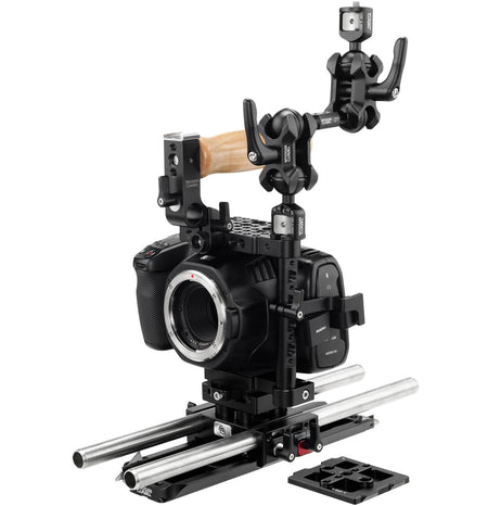 advanced black magic pocket cinema camera 4k / 6K camera accessory bundle & camera gear from wooden camera