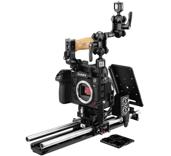 professional panasonic s1/s1h  camera support kit & accessories from wooden camera